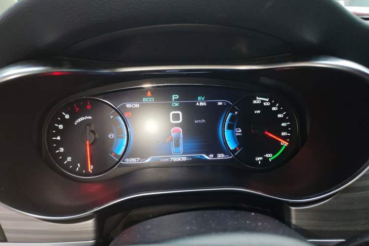 Used BYD Song MAX New Energy 2019 DM 1.5T Smart Connect Enjoyment Model 7 Seats China VI Standard Instrument Cluster