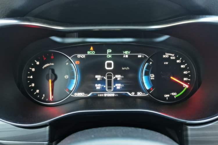 Used BYD Song MAX New Energy 2019 DM 1.5T Smart Connect Zhiyao Model 6 Seats China VI Standard Instrument Cluster