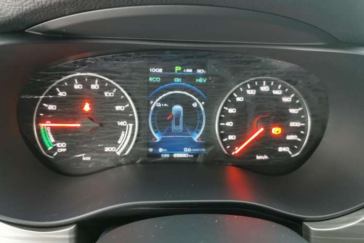 Used BYD Song MAX New Energy 2019 DM 1.5T Smart Connect Advanced 7-Seater China VI Standard Instrument Cluster