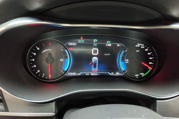 Used BYD Song MAX New Energy 2019 DM 1.5T Smart Connect Enjoyment Model 7 Seats China V Emission Standard Instrument Cluster