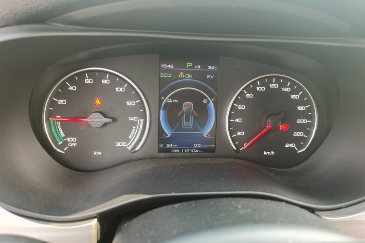Used BYD Song MAX New Energy 2019 DM 1.5T Smart Connect Advanced 6-Seater China VI Standard Instrument Cluster