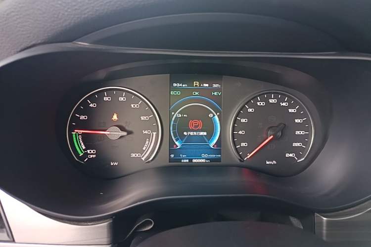 Used BYD Song MAX New Energy 2019 DM 1.5T Smart Connect Advanced 7-Seater China VI Standard Instrument Cluster