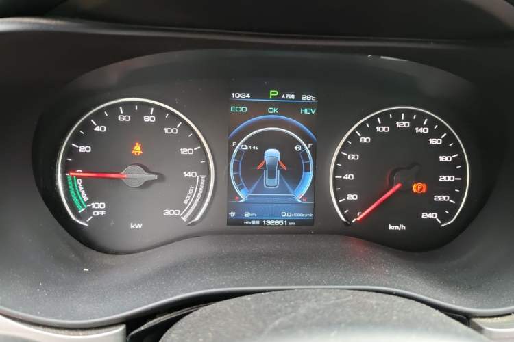 Used BYD Song MAX New Energy 2019 DM 1.5T Smart Connect Advanced 7-Seater China VI Standard Instrument Cluster