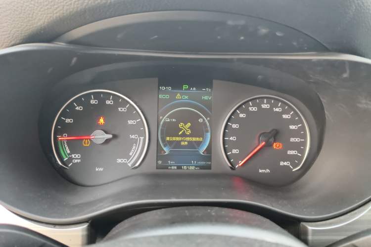 Used BYD Song MAX New Energy 2019 DM 1.5T Smart Connect Advanced 7-Seater China VI Standard Instrument Cluster