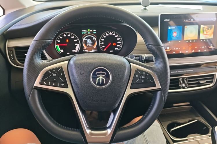 Used BYD Song MAX New Energy 2019 DM 1.5T Smart Connect Advanced 7-Seater China VI Standard Steering Wheel
