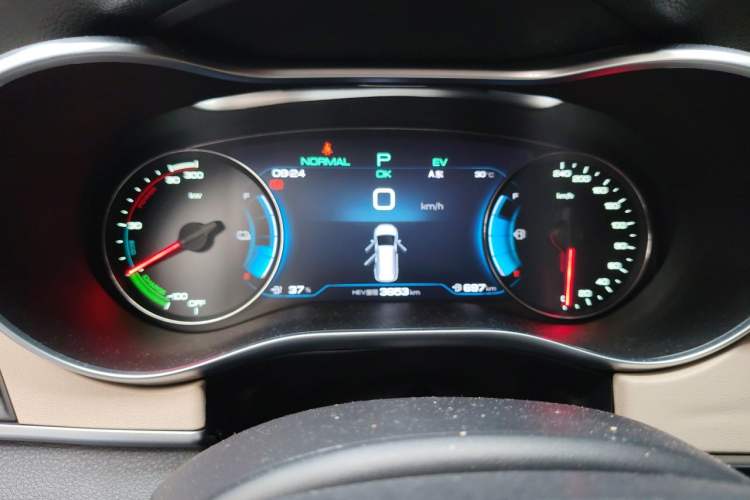 Used BYD Song MAX New Energy 2022 DM-i 105KM Executive Edition Instrument Cluster