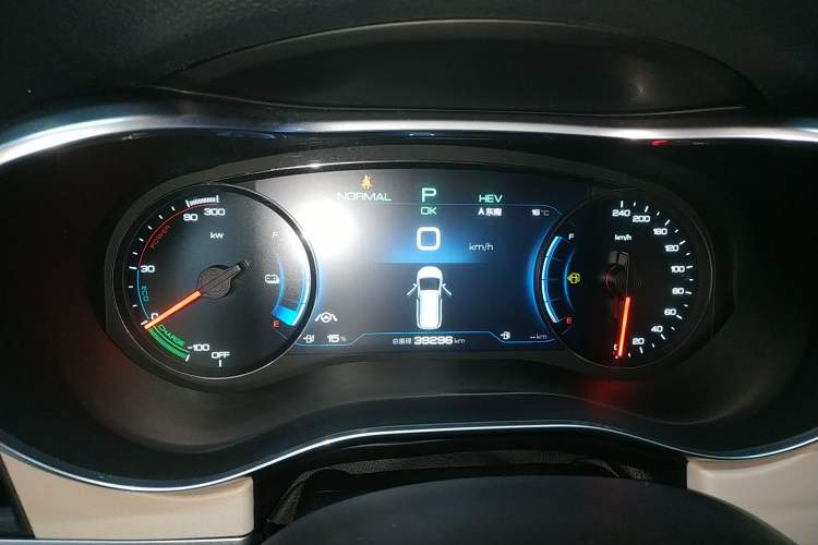 Used BYD Song MAX New Energy 2022 DM-i 105KM Executive Edition Instrument Cluster