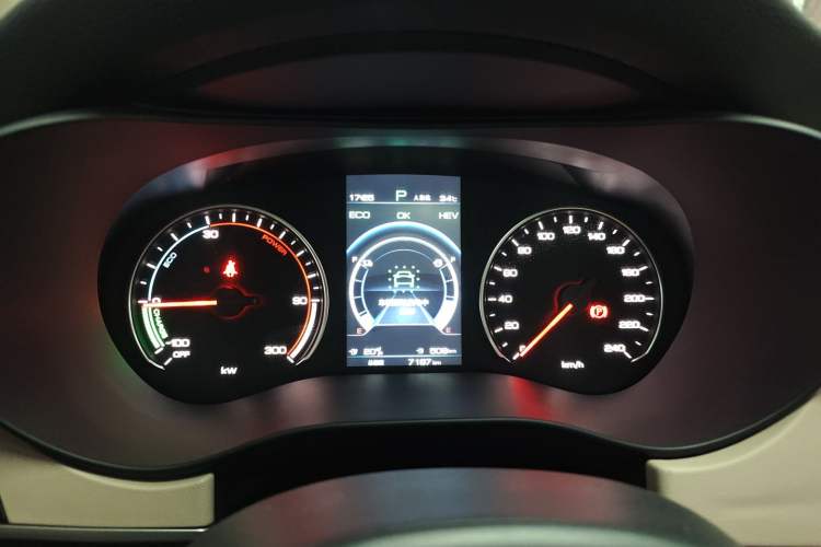 Used BYD Song MAX New Energy 2022 DM-i 105KM Prestige Model Instrument Cluster
