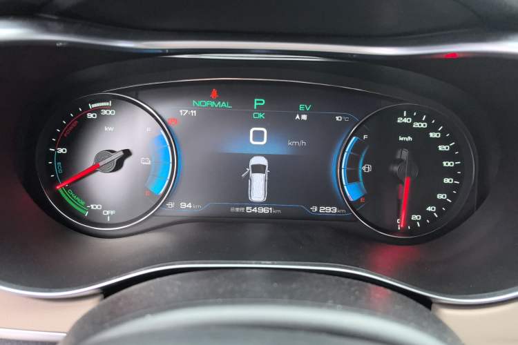 Used BYD Song MAX New Energy 2022 DM-i 105KM Executive Edition Odometer Close Up