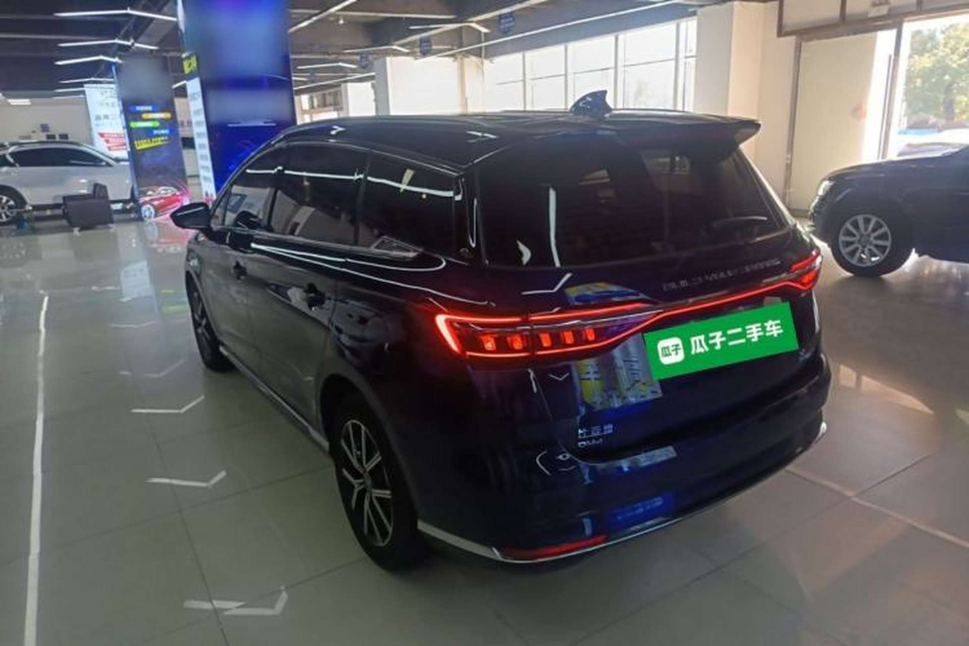 Used BYD Song MAX New Energy 2022 DM-i 105KM Prestige Model Rear Left 45 Deg