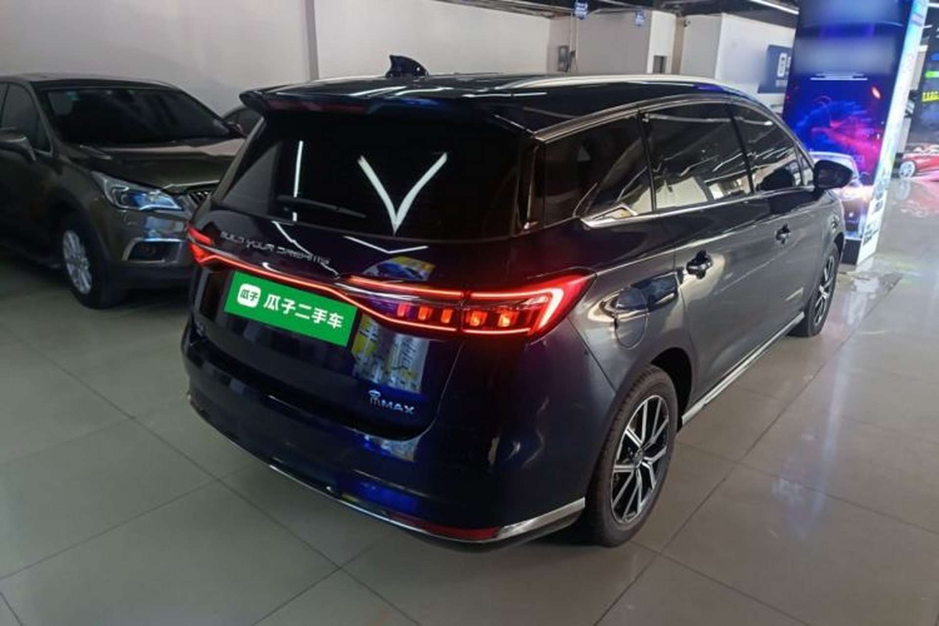 Used BYD Song MAX New Energy 2022 DM-i 105KM Prestige Model Rear Right 45 Deg