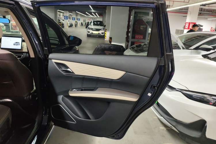 Used BYD Song MAX New Energy 2022 DM-i 105KM Prestige Model Right Rear Door Interior