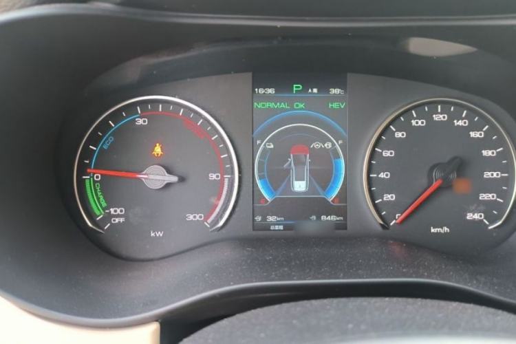 Used BYD Song MAX New Energy 2022 DM-i 105KM Flagship Model Instrument Cluster