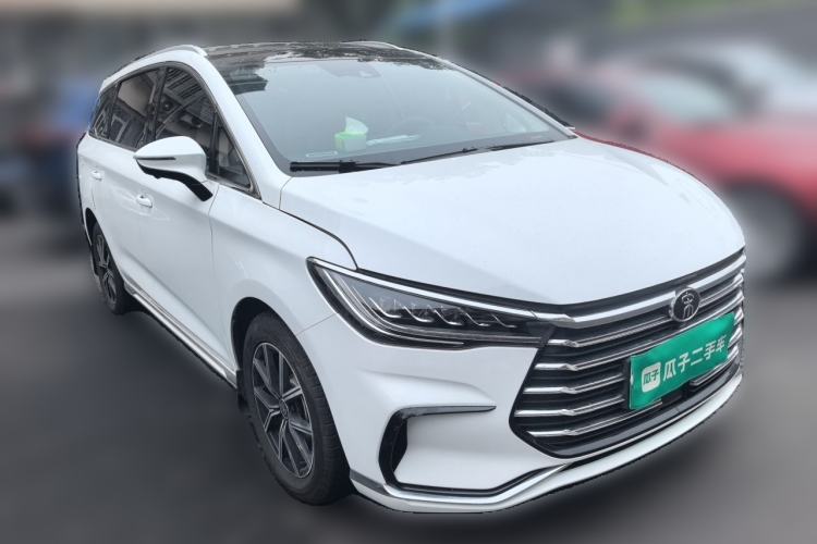 Used BYD Song MAX New Energy 2022 DM-i 105KM Flagship Model Front Right 45 Deg