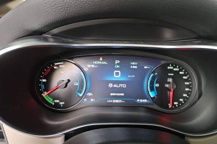 Used BYD Song MAX New Energy 2022 DM-i 105KM Executive Edition Instrument Cluster