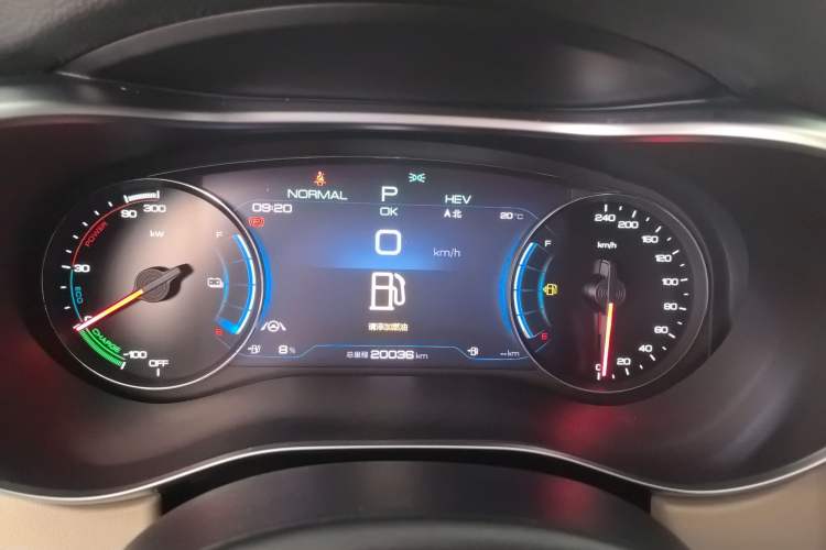Used BYD Song MAX New Energy 2022 DM-i 105KM Executive Edition Instrument Cluster