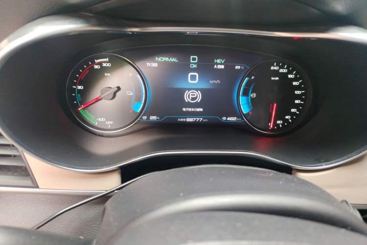 Used BYD Song MAX New Energy 2022 DM-i 105KM Executive Edition Odometer Close Up