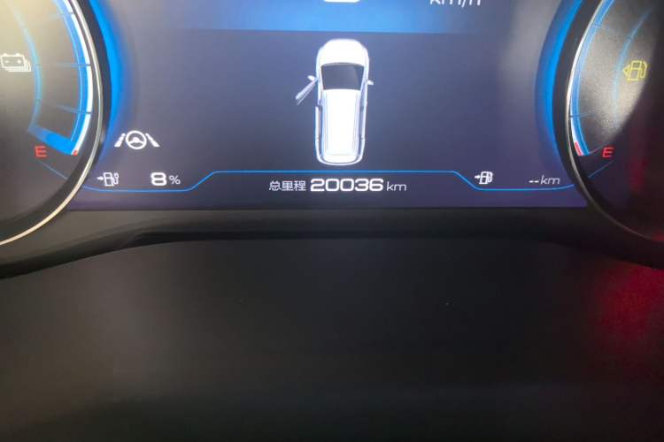 Used BYD Song MAX New Energy 2022 DM-i 105KM Executive Edition Odometer Close Up