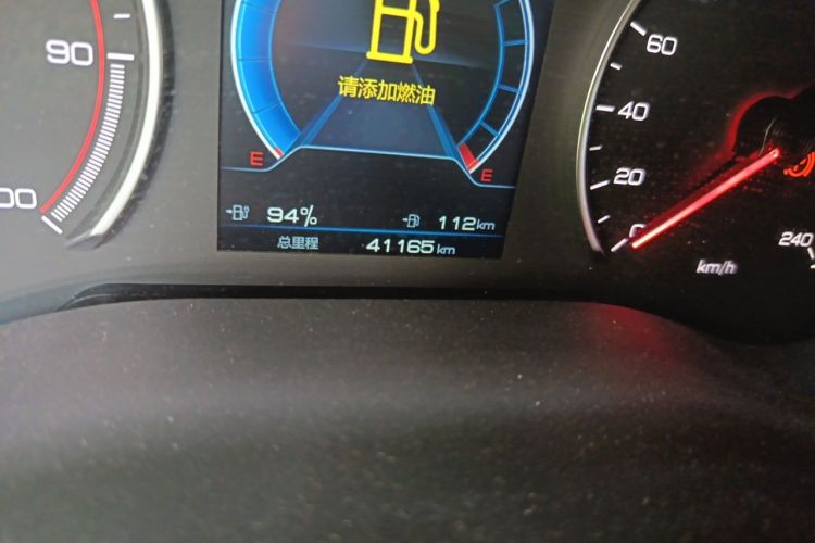 Used BYD Song MAX New Energy 2022 DM-i 105KM Prestige Model Odometer Close Up