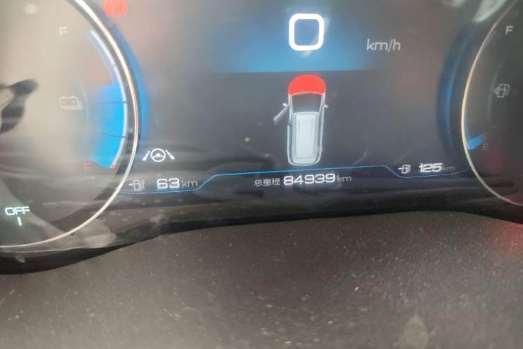 Used BYD Song MAX New Energy 2022 DM-i 105KM Executive Edition Odometer Close Up