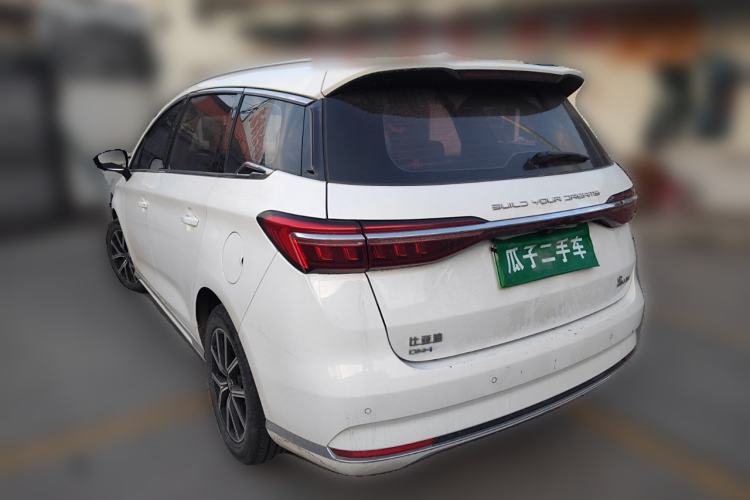 Used BYD Song MAX New Energy 2022 DM-i 105KM Prestige Model Rear Left 45 Deg