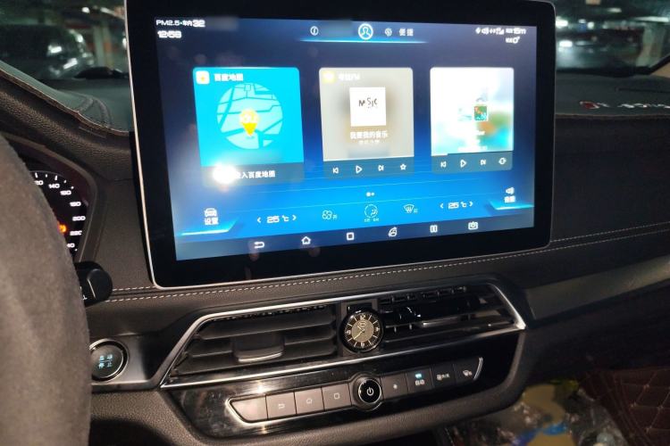 Used BYD Song New Energy 2019 Song DM 1.5TID Smart Connect Dynamic Model Audio And AC Panel