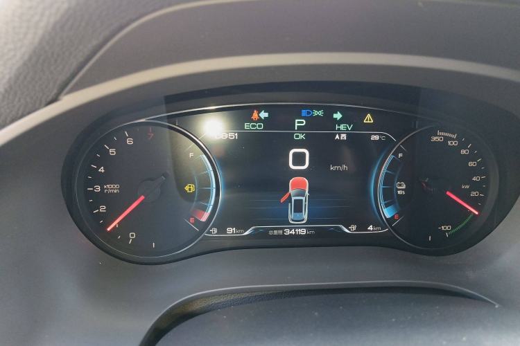 Used BYD Song New Energy 2019 Song DM 1.5TID Smart Connect Premium Model Instrument Cluster