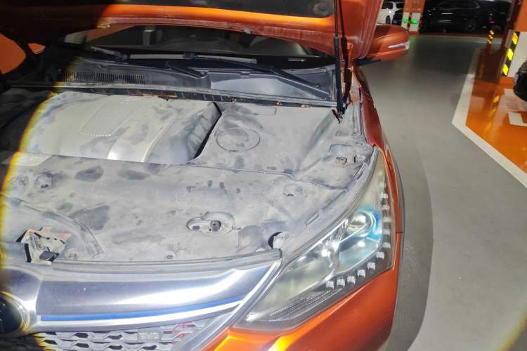 Used BYD Song New Energy 2017 Song DM 1.5TID All-Wheel Drive Prestige Model Engine Bay Left