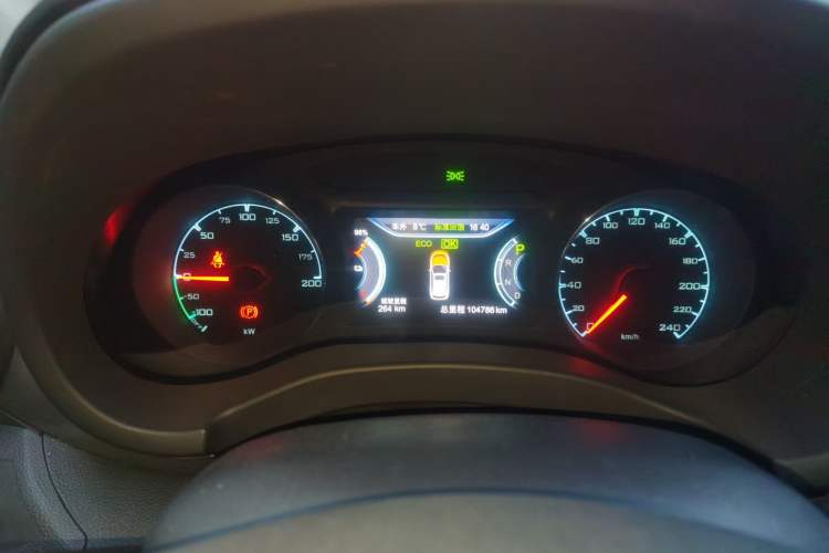 Used BYD Song New Energy 2017 Song EV300 Prestige Model Instrument Cluster