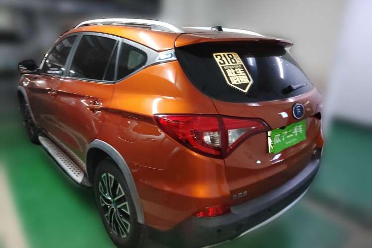 Used BYD Song New Energy 2017 Song DM 1.5TID All-Wheel Drive Prestige Model Rear Left 45 Deg
