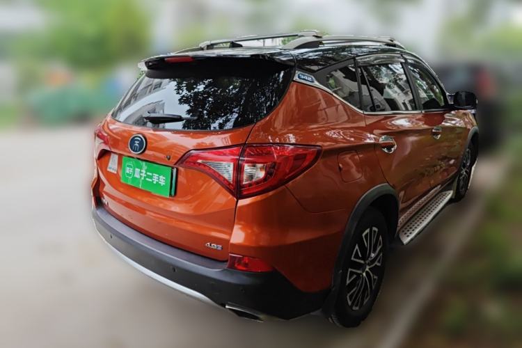 Used BYD Song New Energy 2017 Song DM 1.5TID All-Wheel Drive Luxury Model Rear Right 45 Deg