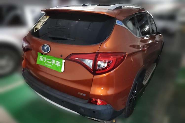 Used BYD Song New Energy 2017 Song DM 1.5TID All-Wheel Drive Prestige Model Rear Right 45 Deg