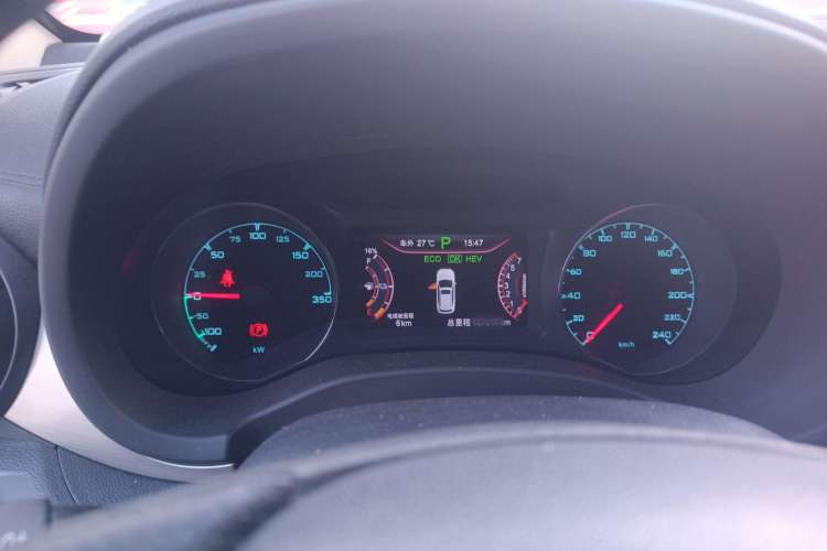 Used BYD Song New Energy 2017 Song DM 1.5TID All-Wheel Drive Luxury Model Instrument Cluster