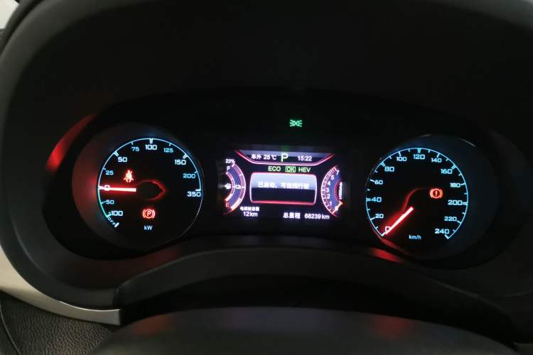 Used BYD Song New Energy 2017 Song DM 1.5TID All-Wheel Drive Luxury Model Instrument Cluster