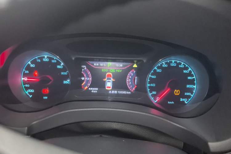 Used BYD Song New Energy 2017 Song DM 1.5TID All-Wheel Drive Luxury Model Instrument Cluster