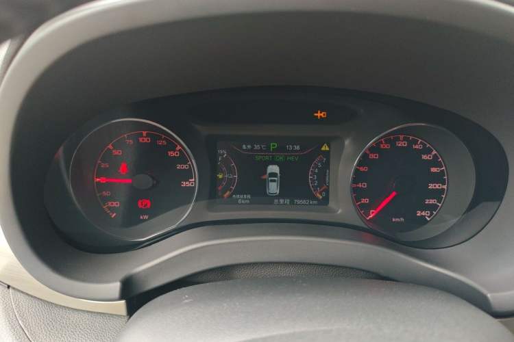 Used BYD Song New Energy 2017 Song DM 1.5TID All-Wheel Drive Luxury Model Instrument Cluster