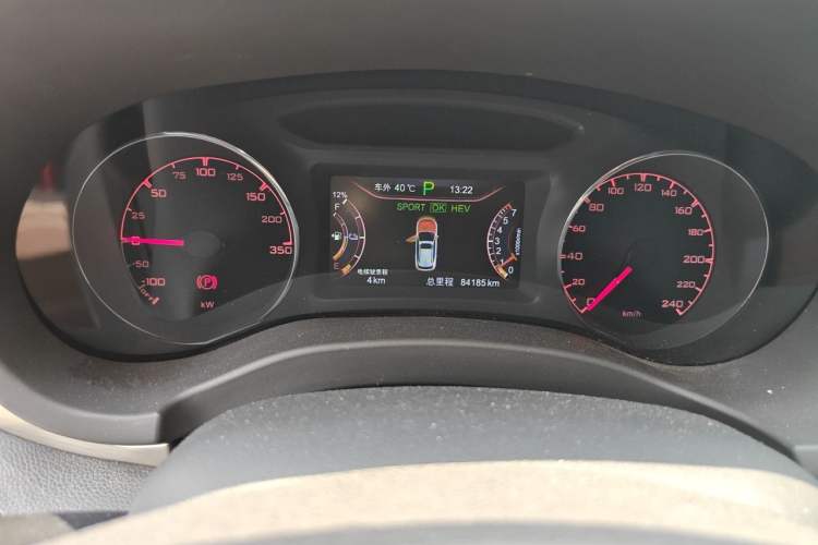 Used BYD Song New Energy 2017 Song DM 1.5TID All-Wheel Drive Prestige Model Instrument Cluster