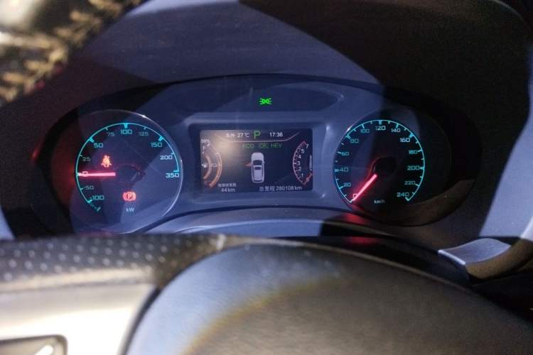 Used BYD Song New Energy 2017 Song DM 1.5TID All-Wheel Drive Prestige Model Instrument Cluster
