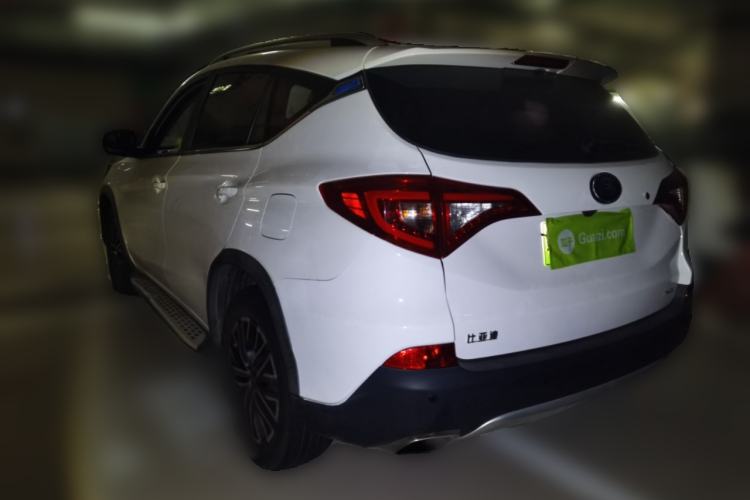 Used BYD Song New Energy 2017 Song DM 1.5TID All-Wheel Drive Luxury Model Rear Left 45 Deg