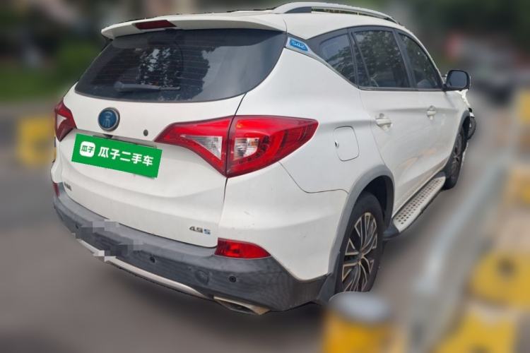 Used BYD Song New Energy 2017 Song DM 1.5TID All-Wheel Drive Luxury Model Rear Right 45 Deg