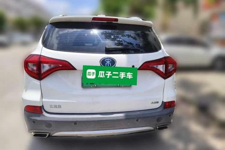 Used BYD Song New Energy 2017 Song DM 1.5TID All-Wheel Drive Prestige Model Rear