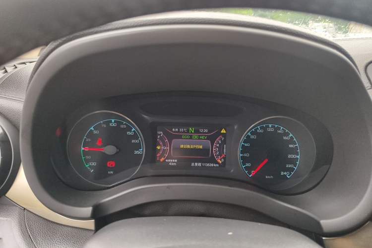 Used BYD Song New Energy 2017 Song DM 1.5TID All-Wheel Drive Prestige Model Instrument Cluster