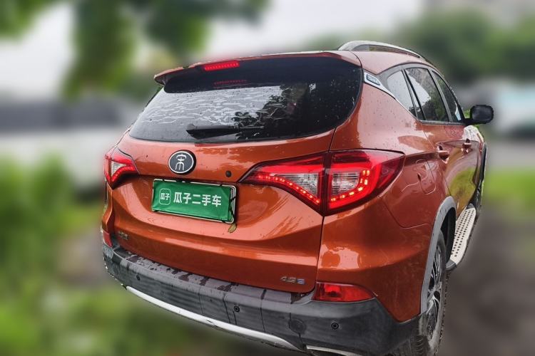 Used BYD Song New Energy 2017 Song DM 1.5TID All-Wheel Drive Prestige Model Rear Right 45 Deg