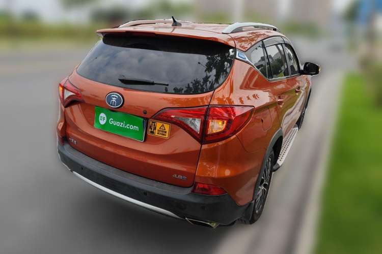 Used BYD Song New Energy 2017 Song DM 1.5TID All-Wheel Drive Luxury Model Rear Right 45 Deg