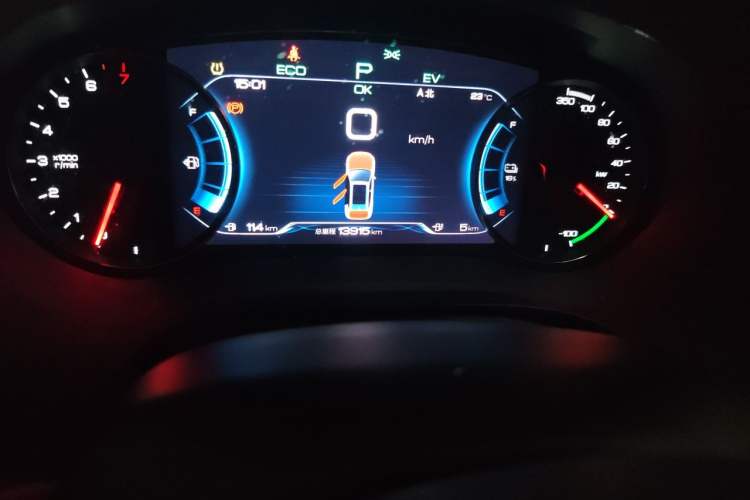 Used BYD Song New Energy 2019 Song DM 1.5TID Smart Connect Sharp Edition Odometer Close Up