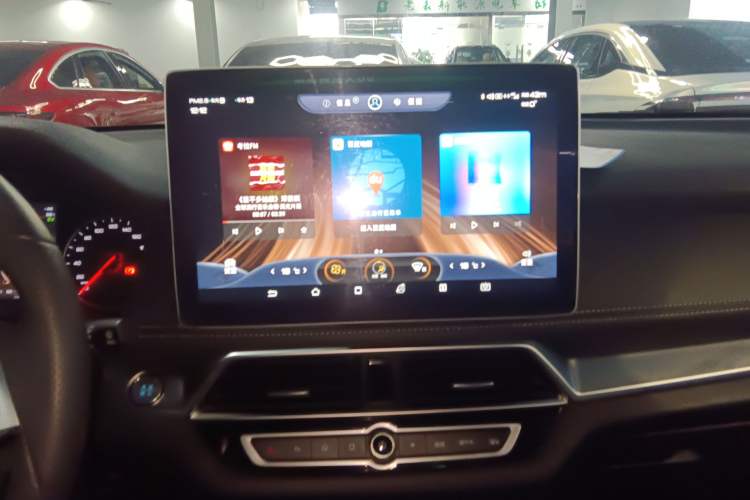 Used BYD Song New Energy 2019 Song DM 1.5TID Smart Connect Dynamic Model Audio And AC Panel