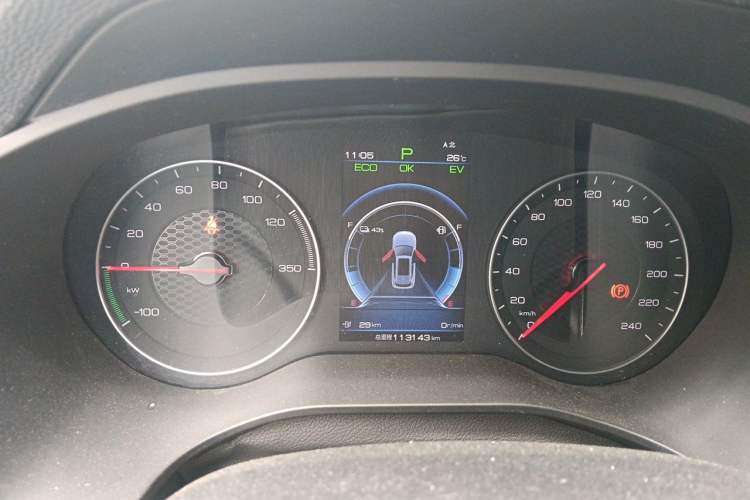 Used BYD Song New Energy 2019 Song DM 1.5TID Smart Connect Premium Model Instrument Cluster