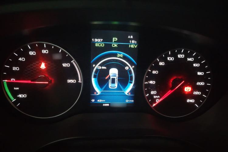 Used BYD Song New Energy 2019 Song DM 1.5TID Smart Connect Dynamic Model Instrument Cluster