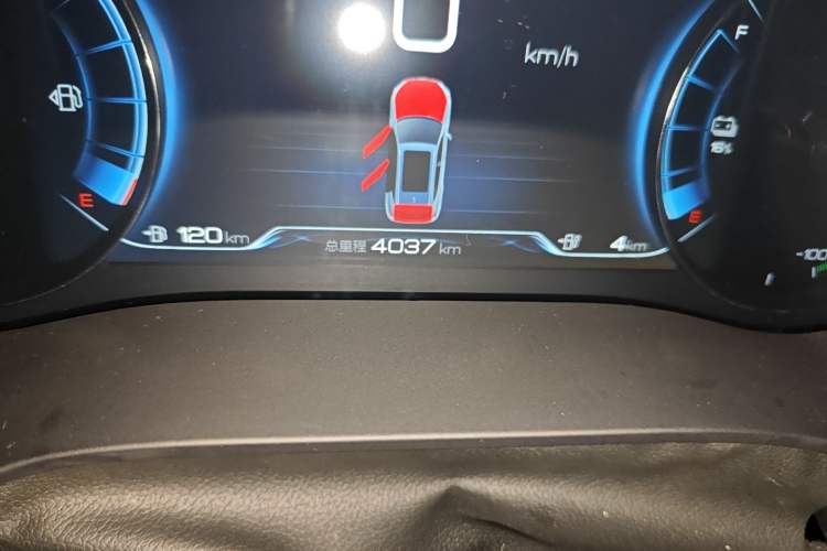 Used BYD Song New Energy 2019 Song DM 1.5TID Smart Connect Premium Model Odometer Close Up