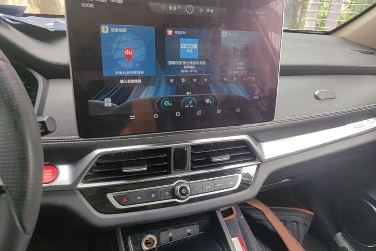 Used BYD Song New Energy 2019 Song DM 1.5TID Smart Connect Premium Model Audio And AC Panel